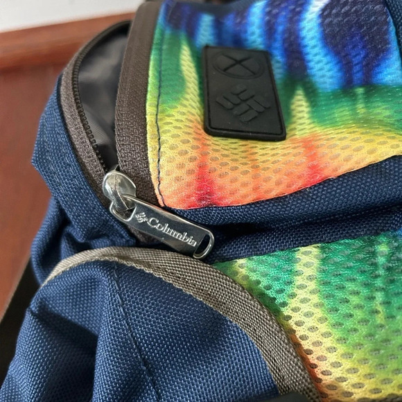 Like new Columbia Fanny Pack body bag waist bag large multiple bags blue - Picture 8 of 12